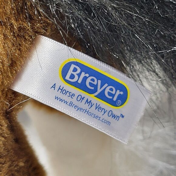 Aurora Breyer A Horse Of My Very Own 15" Plush Black Brown White Pre-Owned - Picture 9 of 10